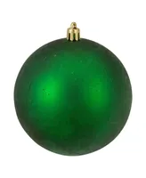 Northlight 12 Count Shatterproof 4- Finish Christmas Ball Ornaments 100mm Set, 4"