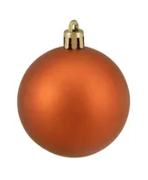 Northlight 60 Count Shatterproof Matte Christmas Ball Ornaments 60mm Set, 2.5"