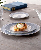 Noritake Infinity 4 Piece Dinner Plate Set