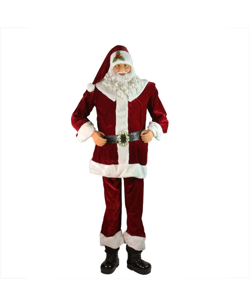 large plush santa claus