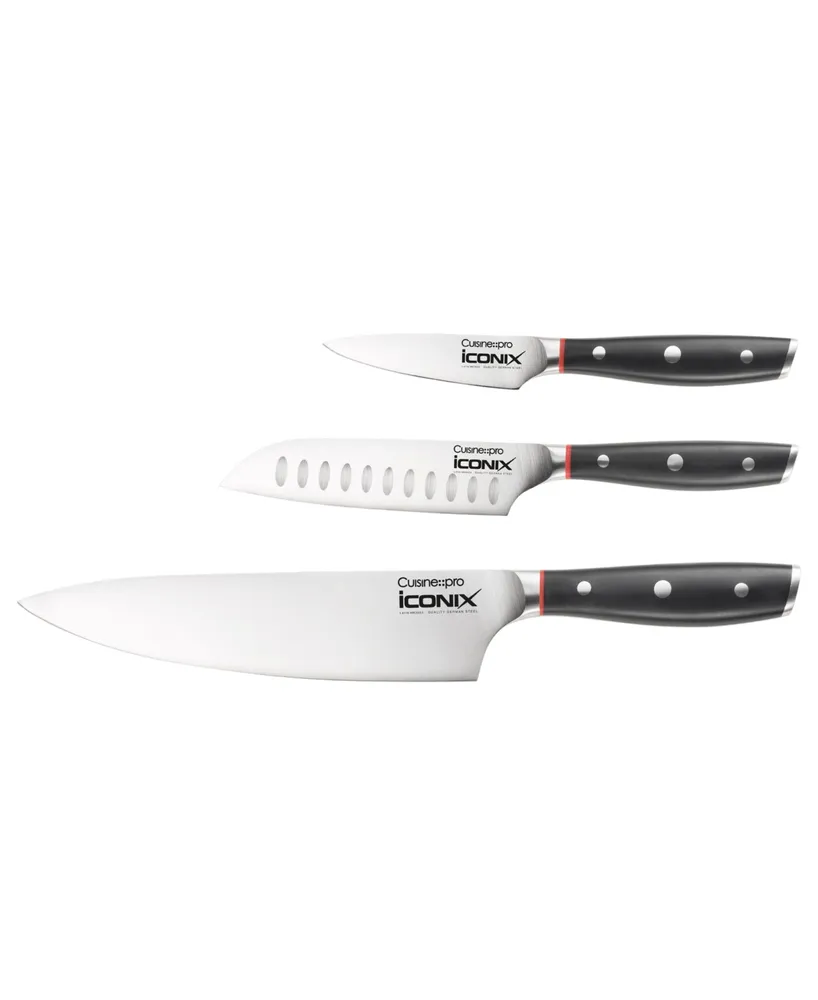 Chicago Cutlery Insignia Steel Guided Grip 3-pc. Knife Set