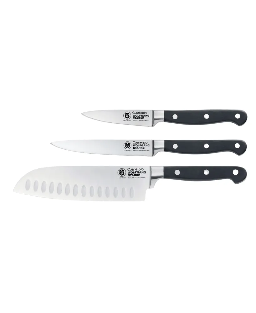 Cuisine::pro Wolfgang Starke Kitchen Starter Knife Set, 3 Piece