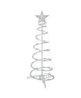 Northlight 3' 4' and 6' Lighted Spiral Christmas Trees, Set of 3