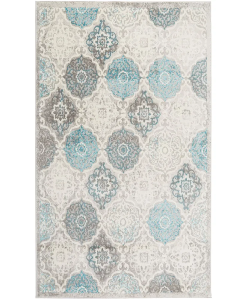 Global Rug Designs Jano JAN7585 3'3" x 5'2" Area Rug