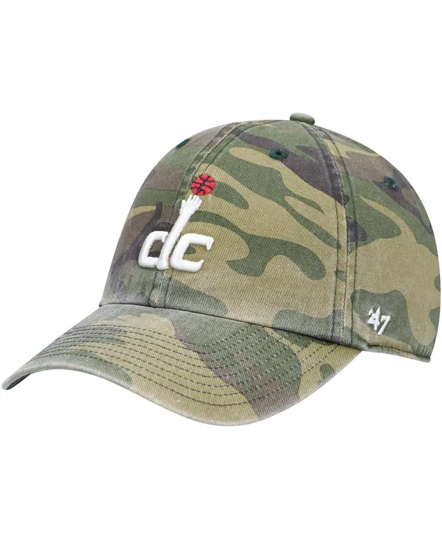 Men's Washington Capitals '47 Camo Clean Up Adjustable Hat