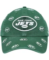 Women's '47 Green New York Jets Confetti Clean Up Adjustable Hat