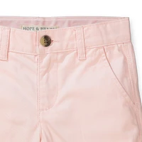 Hope & Henry Toddler Boys Organic Chino Short