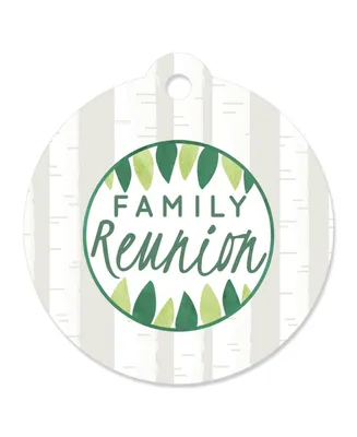Big Dot of Happiness Family Tree Reunion - Family Gathering Party Favor Gift Tags (Set of 20)