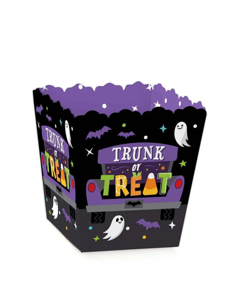 Big Dot of Happiness Trunk or Treat - Party Mini Favor Boxes