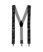 Men's Black Anaheim Ducks Suspenders