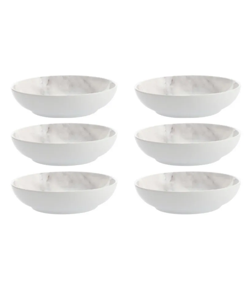 Fortessa Melamine Palace Bianco Coupe Round Bowl 6.75" Set/6