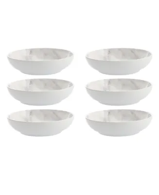 Fortessa Melamine Palace Bianco Coupe Round Bowls, Set of 6