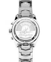 Abingdon Co. Women's Katherine Chronograph Multifunctional Stainless Steel Bracelet Watch 40mm