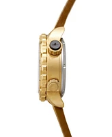 Abingdon Co. Women's Jane Brown Leather Strap Watch 35mm