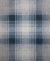 Eddie Bauer Nordic Plaid Ultra Soft Plush Fleece Reversible Oversized Throw, 70" X 50"