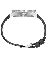 Luminox Men's Swiss Automatic Sport Timer Black Leather Strap Watch 42mm