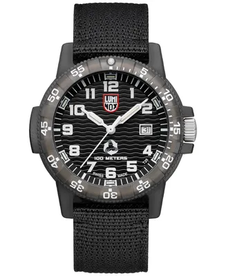 Luminox Men's Swiss Eco Series Black Pet Strap Watch 44mm