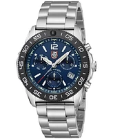 Luminox Men's Swiss Chronograph Pacific Diver Stainless Steel Bracelet Watch 44mm