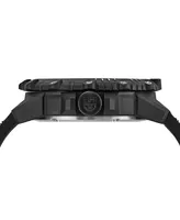 Luminox Men's Swiss Commando Frogman Tactical Black Rubber Strap Watch 46mm