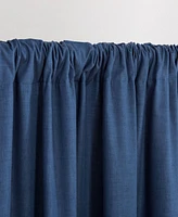 Lauren Ralph Lauren Tyler 100% Blackout Cotton Blend with Lining Back Tab and Rod Pocket Curtain Panel, 50" x 96"