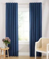 Lauren Ralph Lauren Tyler 100% Blackout Cotton Blend with Lining Back Tab and Rod Pocket Curtain Panel, 50" x 96"