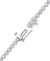 Diamond Heart Bracelet (2 ct. t.w.) in 10k White Gold