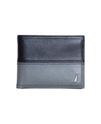 Nautica Men's Bifold Leather Wallet