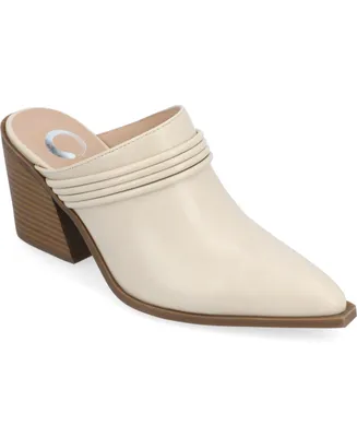 Journee Collection Women's Jinny Banded Mules