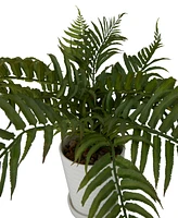 Traditional Fern Artificial Plant, 14.45"