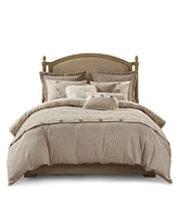 Madison Park Signature Grace Jacquard Geometric 9-Pc.Comforter Set, Queen