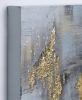 Empire Art Direct Golden Lighting 1, 2 Textured Metallic Hand Painted Wall Art, Set of 2, 36" x 72"