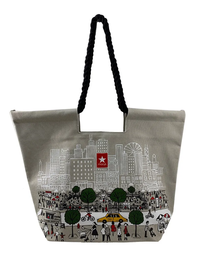 Macy's Chicago Large Canvas Weekender Bag, Created for Macy's | MainPlace  Mall