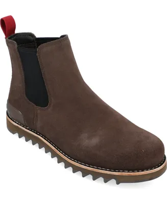 Territory Men's Yellowstone Wide Tru Comfort Foam Pull-On Water Resistant Chelsea Boots