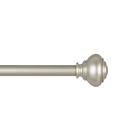 Lauren Ralph Lauren Markel 1" Adjustable Window Curtain Rod and Finial 22 Piece Set, 36"-72"