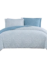 Southshore Fine Linens Geometric Maze Down Alternative 3 Piece Comforter and Sham Set