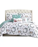 Southshore Fine Linens Happy Holidays Reversible 6 Piece Comforter Set