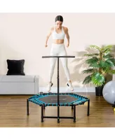 Soozier 48" Foldable Adjustable Trampoline Bungee Exercise Fitness Trainer