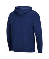 Men's Colosseum Navy Uc Davis Aggies Lantern Pullover Hoodie