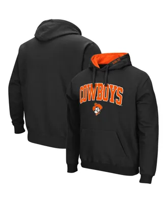 Men's Colosseum Oklahoma State Cowboys Arch & Logo 3.0 Pullover Hoodie