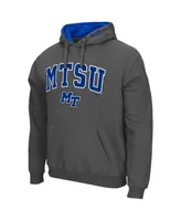 Men's Colosseum Mid. Tenn. St. Raiders Arch and Logo Pullover Hoodie