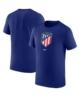 Men's Nike Navy Atletico de Madrid Crest T-shirt