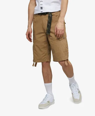 Ecko Unltd Men's Recon-Go Belted Cargo Shorts