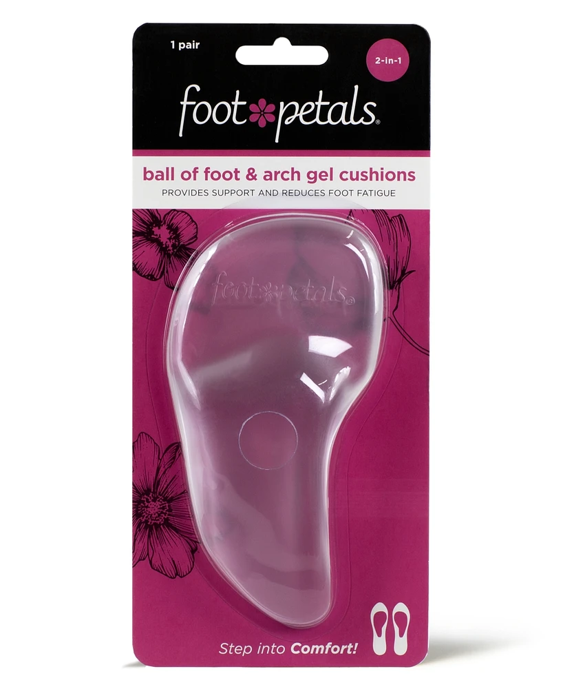 Foot Petals Ball of Foot and Arch Gel Cushions