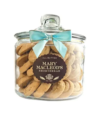 Mary Macleod's Shortbread Cookie Gift Jar of Chocolate Crunch Shortbread, 65 Count