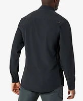 Kenneth Cole Men's Solid Slim Fit Performance Shirt