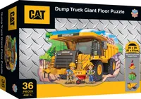 Masterpieces Cat - Dump Truck 36 Piece Floor Jigsaw Puzzle for Kids