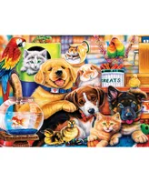 Masterpieces Playful Paws Home Wanted 300 Piece Ez Grip Jigsaw Puzzle