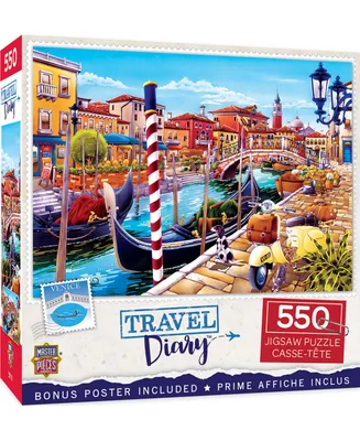 Masterpieces Travel Diary - Venice 500 Piece Jigsaw Puzzle for Adults