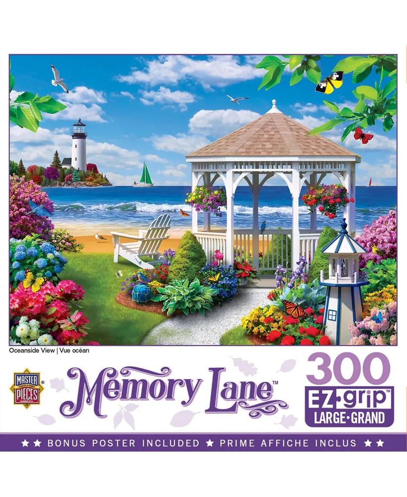 Masterpieces Memory Lane - Oceanside View 300 Piece Ez Grip Puzzle