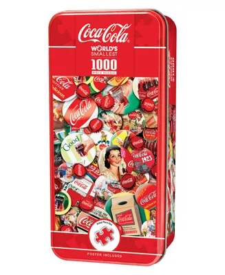 Masterpieces World's Smallest Coca-Cola Caps 1000 Piece Jigsaw Puzzle